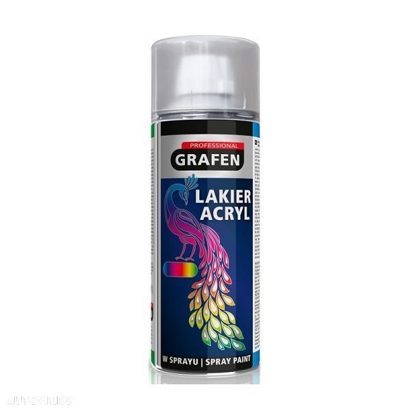 Spray vopsea Grafen Professional 400 ml; RAL 1023; galben trafic - 1