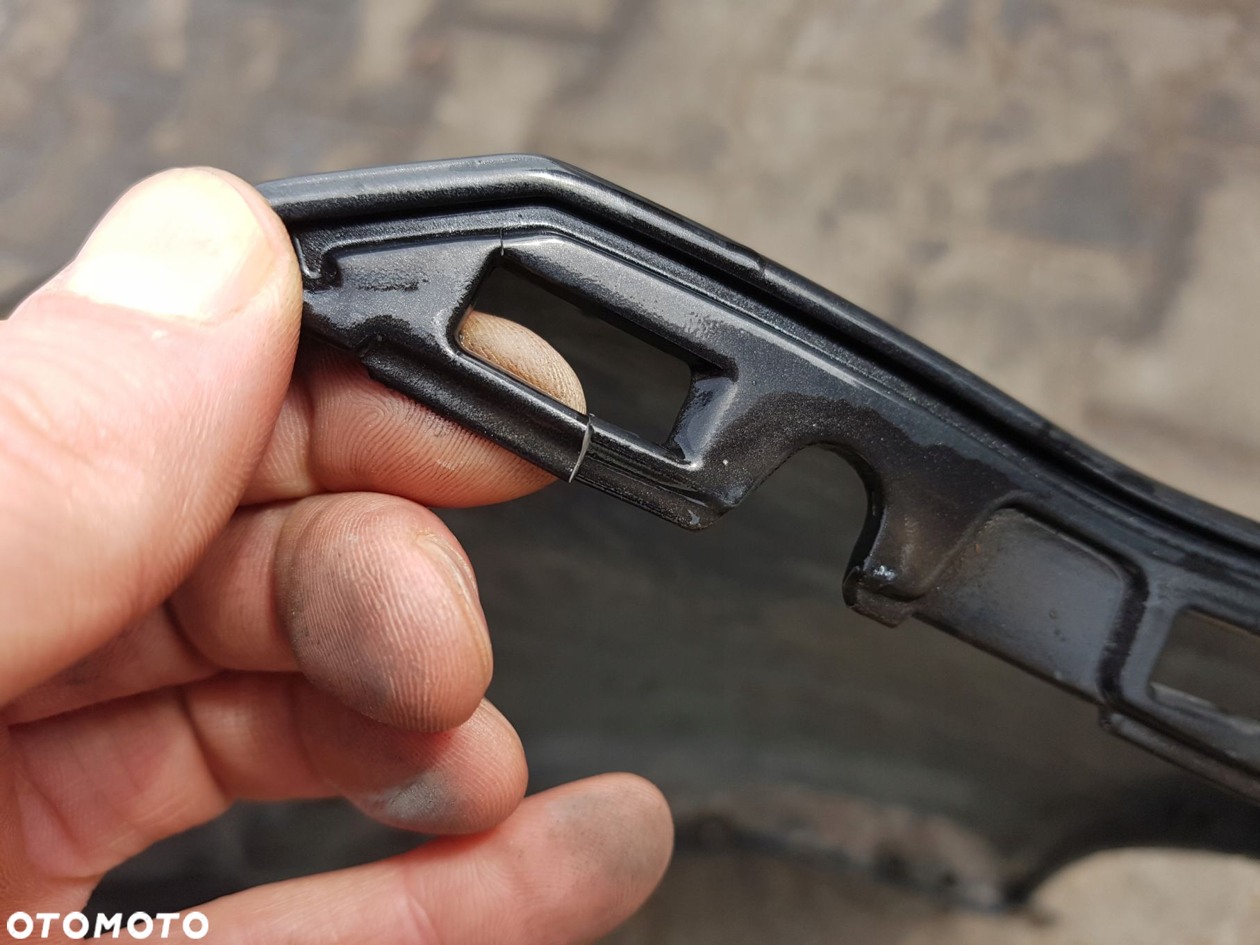 Dacia Sandero I 08-12r ZDERZAK PRZÓD GRILL NV676 - 10