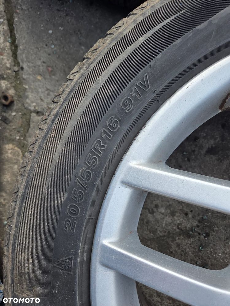 Oryginalne Felgi VW Montreal II 16" 5x100 + Opony Wielosezonowe 205/55 - 5