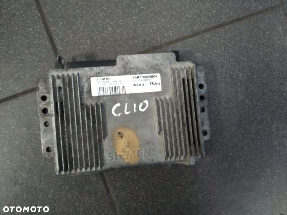 KOMPUTER STEROWNIK SILNIKA RENAULT CLIO II S115301100C - 1