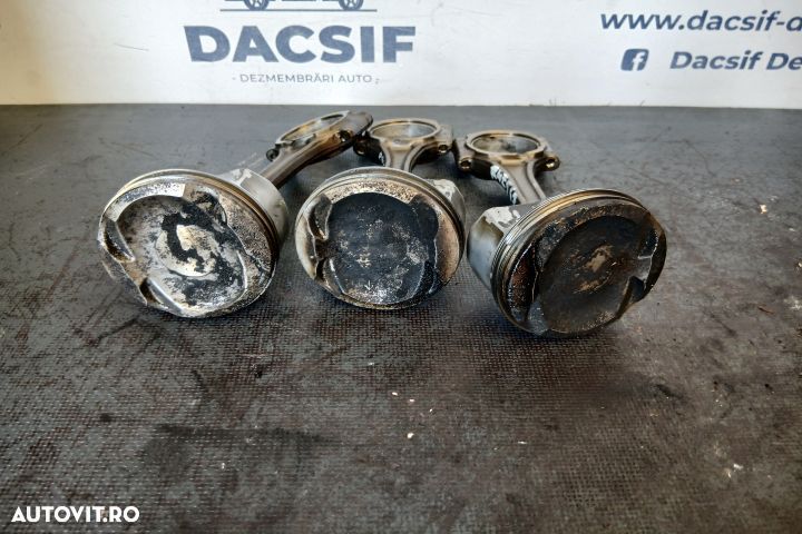Piston motor SET HM01 1.2 VTI HM01 1.2 VTI Peugeot 208 1 [2012 - 2016 - 2