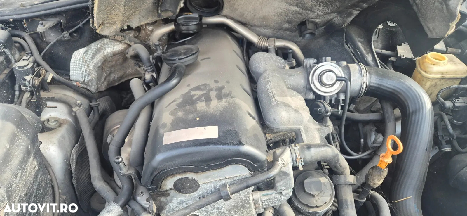 Ansamblu stergatoare parbriz motor cod BAC Vw Touareg 7L 2.5 tdi diesel 2006 - 3