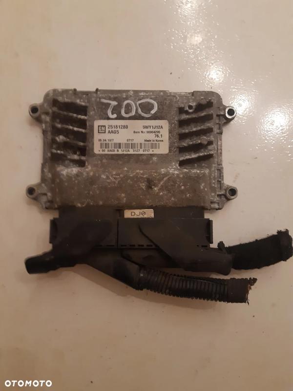 Sterownik Komputer Silnika Chevrolet Cruze 1.6 1.8 25181280