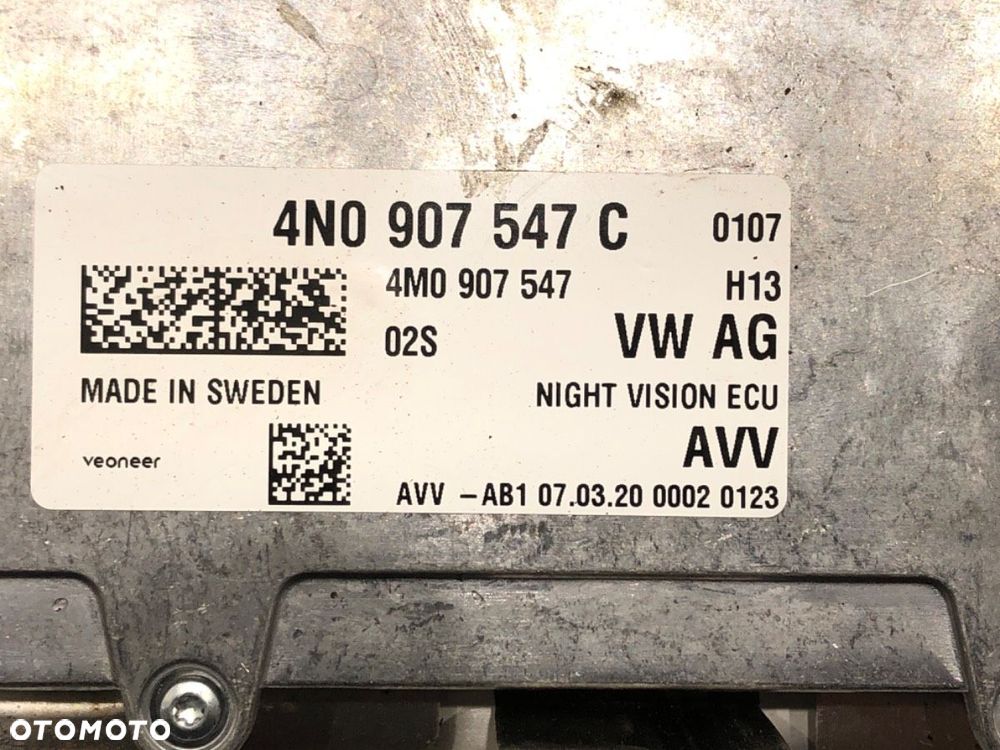 MODUŁ STEROWNIK JAZDY NOCNEJ NIGHT VISION  AUDI A8 D5 (4N2, 4N8) 2017 - 2022 60 TFSI Mild Hybrid - 4