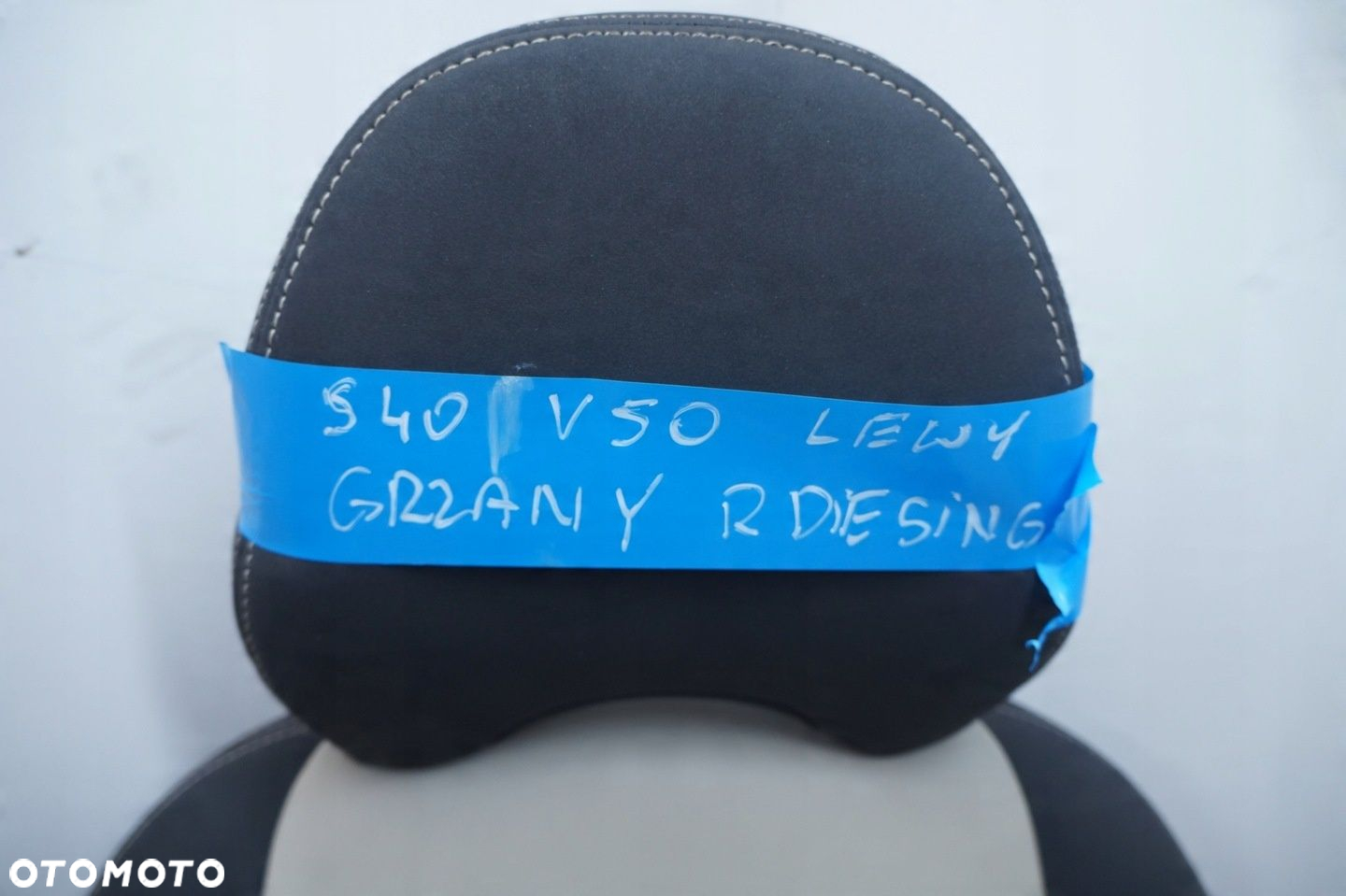 VOLVO S40 V50 FOTEL LEWY PRZÓD LEWY PRZEDNI GRZANY R-DESIGN - 4