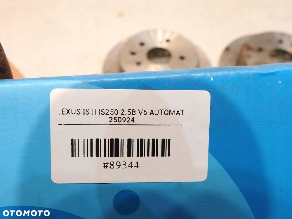TARCZE HAMULCOWE TYŁ LEXUS IS250 II RD0169 - 4