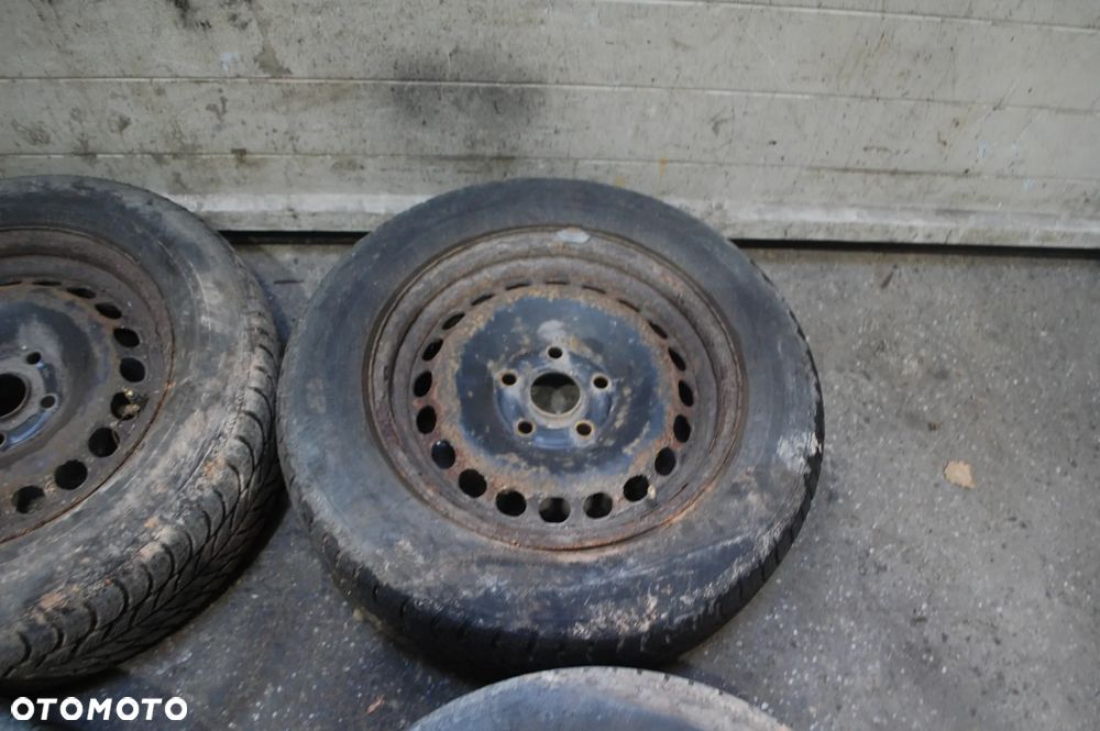 FELGI STALOWE + OPONY ZIMOWE KBA43737 5X112 ET45 6J 195/65R15 AUDI A4 A6 C6 VW SKODA SEAT - 3