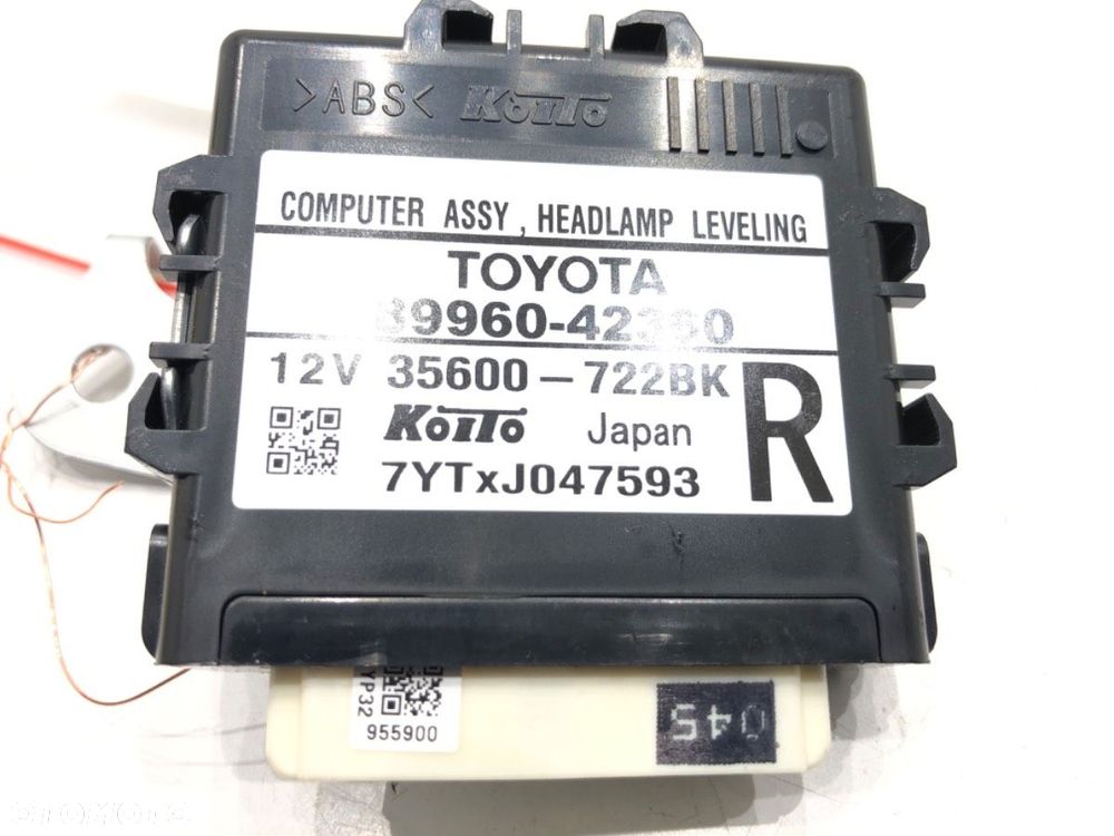 MODUŁ STEROWNIK LAMPY - 90.00 PLN - TOYOTA RAV 4 IV (_A4_) 2012 - 2022 2.5 Hybrid (AVA42_) 114 kW - 3