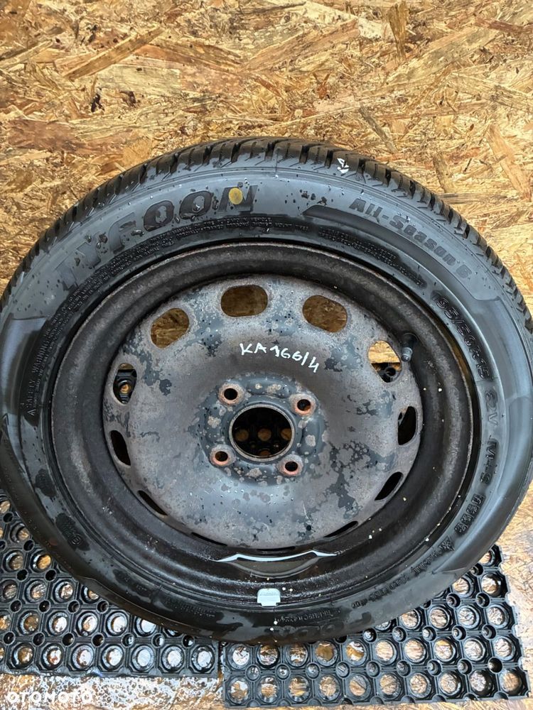 FIESTA MK7 4X108 ET34 FI 63,4 FELGI STALOWE OPONY 1325 7,5MM 195 50 R15  X4SZT - 15