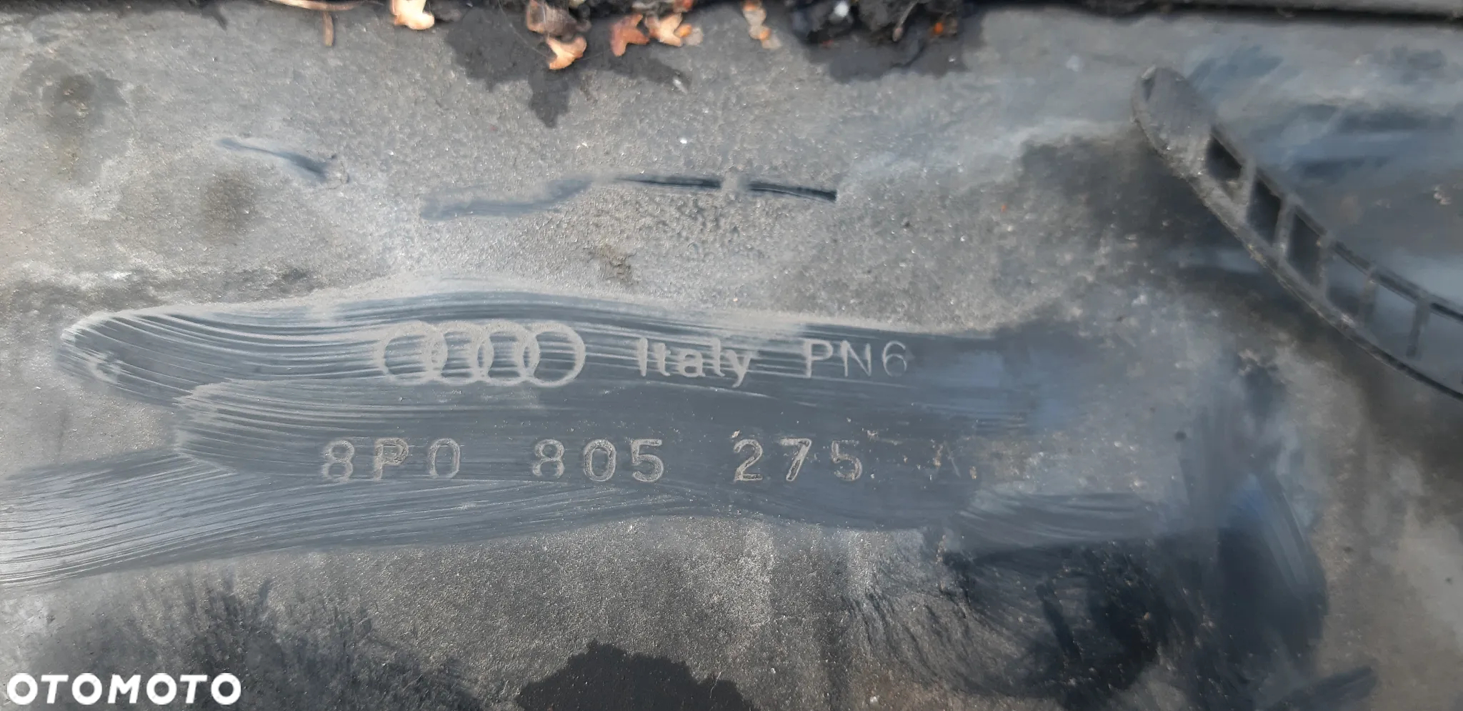 Ściana grodziowa podszybia Audi A3 8P 8P0805275 - 5