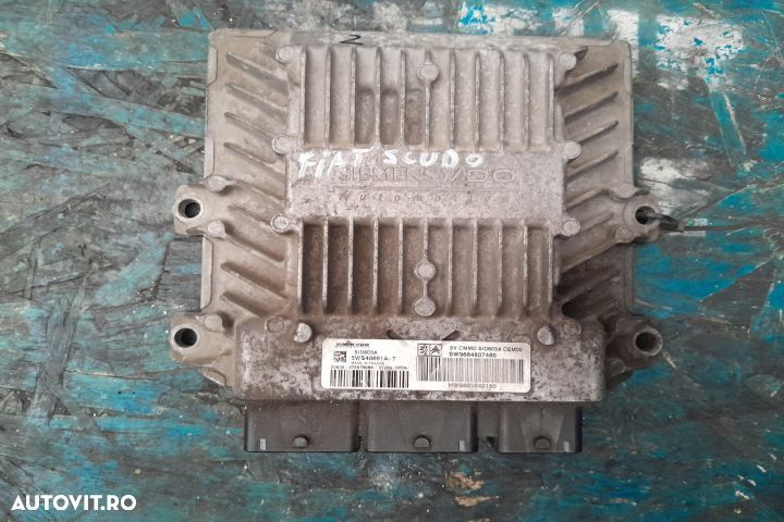 Calculator motor ECU 28312280 28312280 Fiat Scudo 2 [2007 - 2016] Min - 1