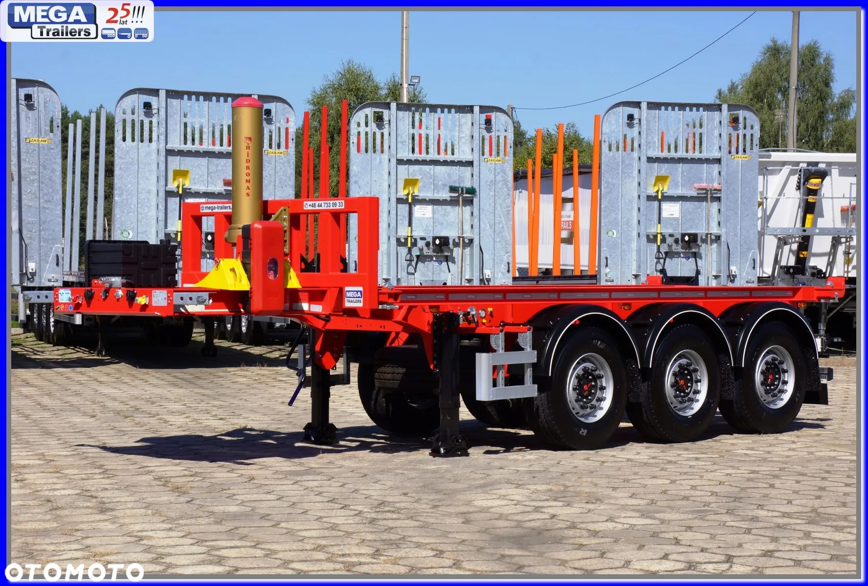 Inny Kontenerowa 20 FT / wywrot + Full ADR EX2, EX3, FL, OT - MEGA Trailers !!! - 3