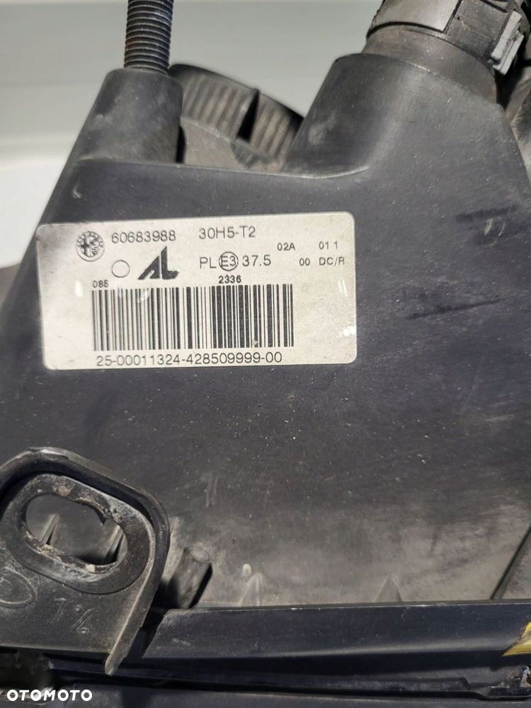 alfa romeo 159 xenon komplet lamp przód 60683987/ 60683988 - 7