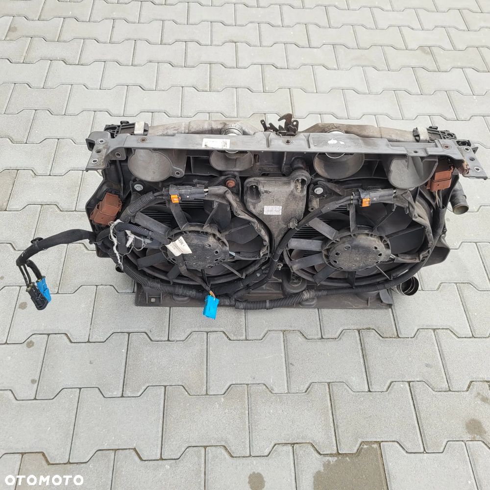 CITROEN C5 III X7 2.2 HDI LIFT PAS PRZEDNI WENTYLATORY CHŁODNICE - 4