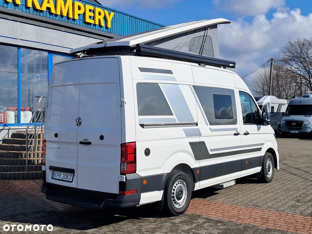 Volkswagen Crafter Kamper CAMPERVAN Automat 4os. Namiot Full VIP FV23% - 7