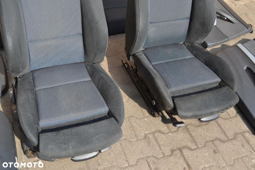 BMW E90 FOTELE KANAPA OPARCIE BOCZKI ALCANTARA SPORTSIZE MPAKIET KOMPLET - 14