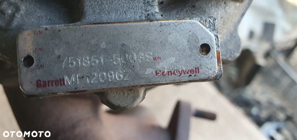 Turbina turbosprężarka Audi A3 8P 1.9 TDI 751851-5003S - 8