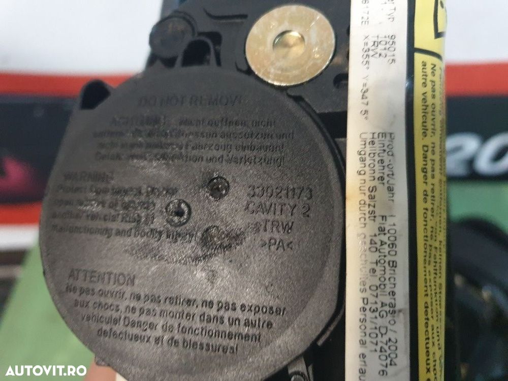 Set centuri de siguranta fata FIAT Albea [ 2002 - 2012 ] 33021173 ; 33021172 - 3