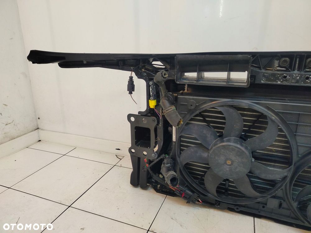 audi a3 8p lift 08r- pas przedni chłodnice komplet 1.4 tfsi automat - 7