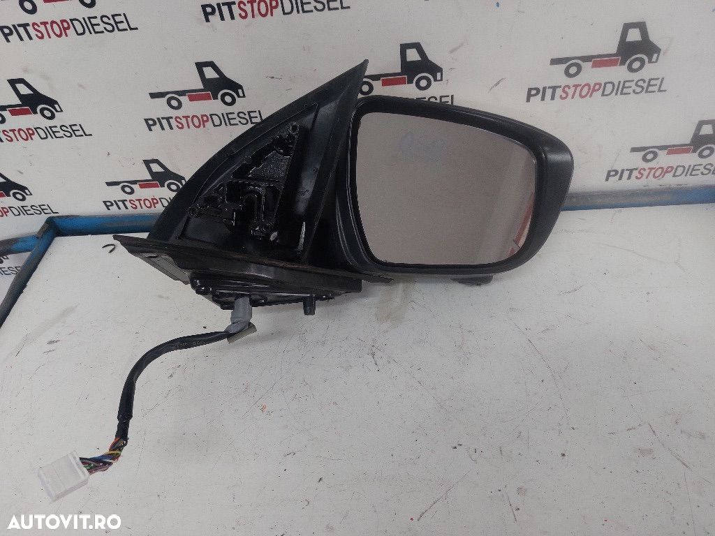 Oglinda completa dreapta Nissan Qashqai J11 facelift pe alb 2016 2017 2018 2019 - 1