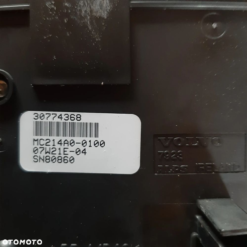 Panel Klimatyzacji Volvo S80 V70 XC70 XC60 30774368 - 4