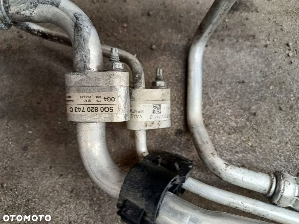 VW GOLF VII 1.4 TSI PRZEWODY KLIMATYZACJI 5Q0820743C - 2
