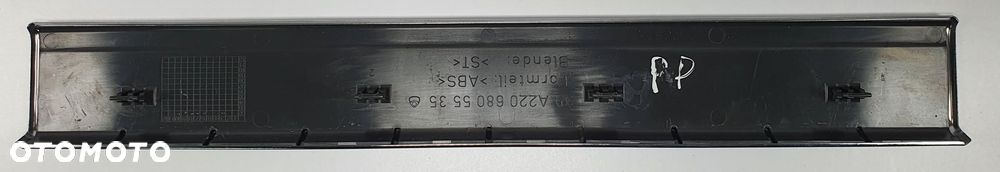 LISTWA OSŁONA PROGU PRAWY PRZÓD MERCEDES W220 A2206805535 - 4
