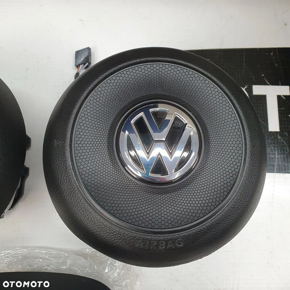VW PASSAT B8 DESKA ROZDZIELCZA DWUKOLOROWA KONSOLA KOKPIT PULPIT PODUSZKI AIRBAG AIR BAG PASY KIT SET - 13