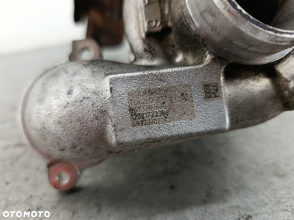 TURBINA Z KOLEKTOREM PEUGEOT 207 9673283680  TD02H2 49373-02003 PSA  FOMOCO - 8