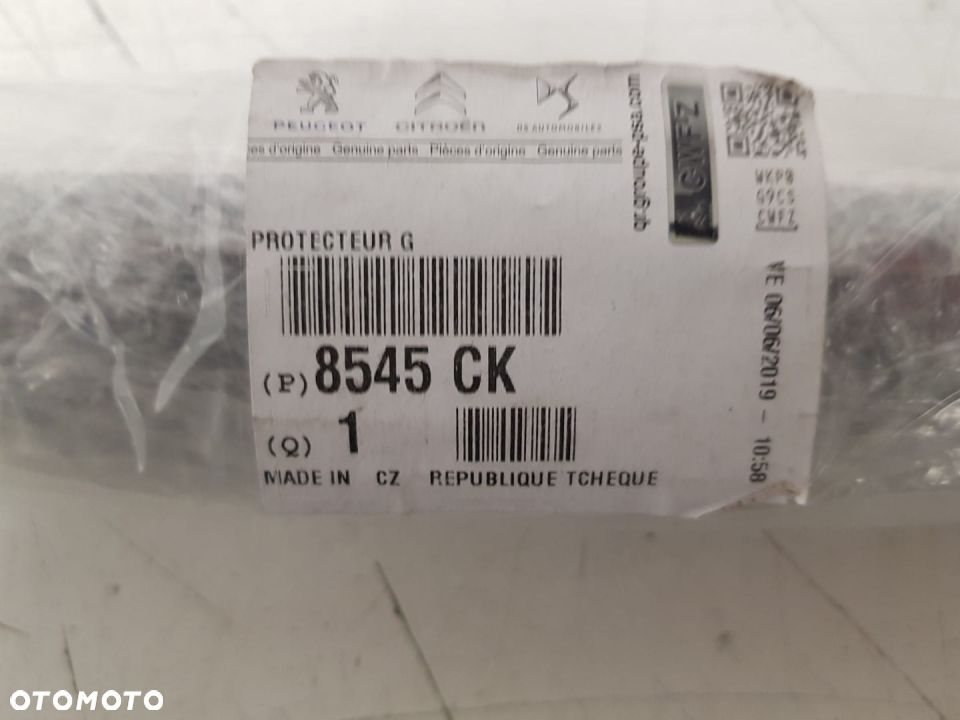 PEUGEOT 107 CITROEN C1 3D 09-12 LIFT LISTWA DRZWI PRZEDNICH LEWYCH PRZÓD LEWY NOWA 8545CK ORYGINAŁ - 5