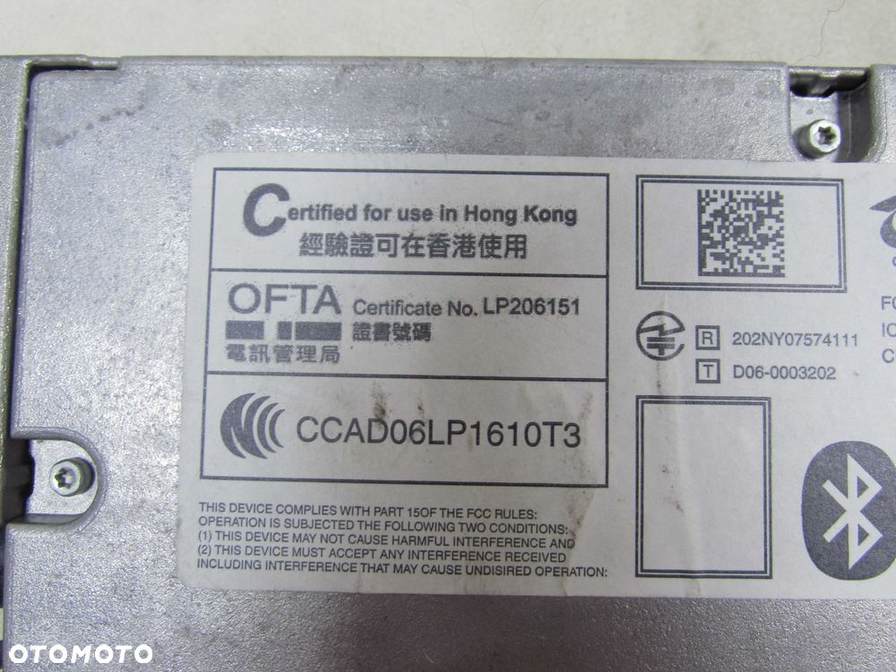 BMW 1 3 5 E82 E88 E90 E60 MODUL BLUETOOTH CCAD06LP1610T3 T8G-MULF2 - 6