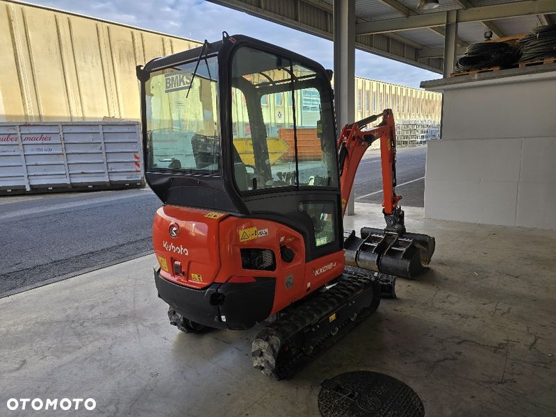 Kubota Kubota KX018-4 , ROK 2023 ,  3 łyżki 300 mm 450 mm 700 mm 1 łyżka skośna 1000 mm. 1 rok gwarancji - 4