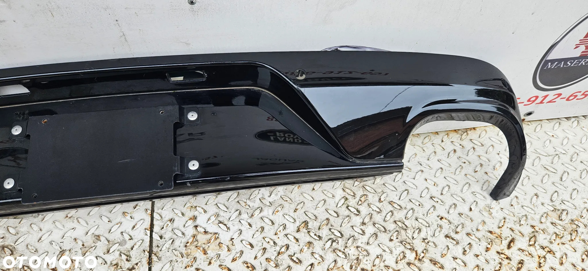 Jaguar XJ 351 LIFT 2015-2019 R-SPORT Dyfuzor zderzaka tylnego Spojler zderzaka tył pod 4x PDC  FW9M-17A894-AA - 9