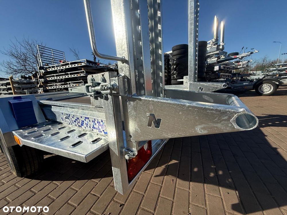 Niewiadów Przyczepa do przewozu sprzętu budowlanego Niewiadów K3027 Najazdy 305x155 cm pod minikoparke walec dostawa pod dom - 8