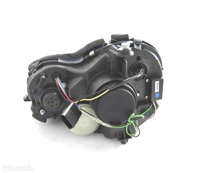 FARÓIS MERCEDES CLASSE CLK W209 02-09 LUZ DIURNA FUNDO CROMADO - 2