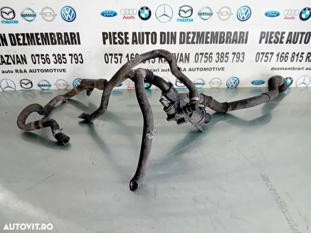 Corp Carcasa Termostat Furtun Apa Ford Kuga 1 I 2.0 Tdci Motor TXDA 2008-2013 - 1