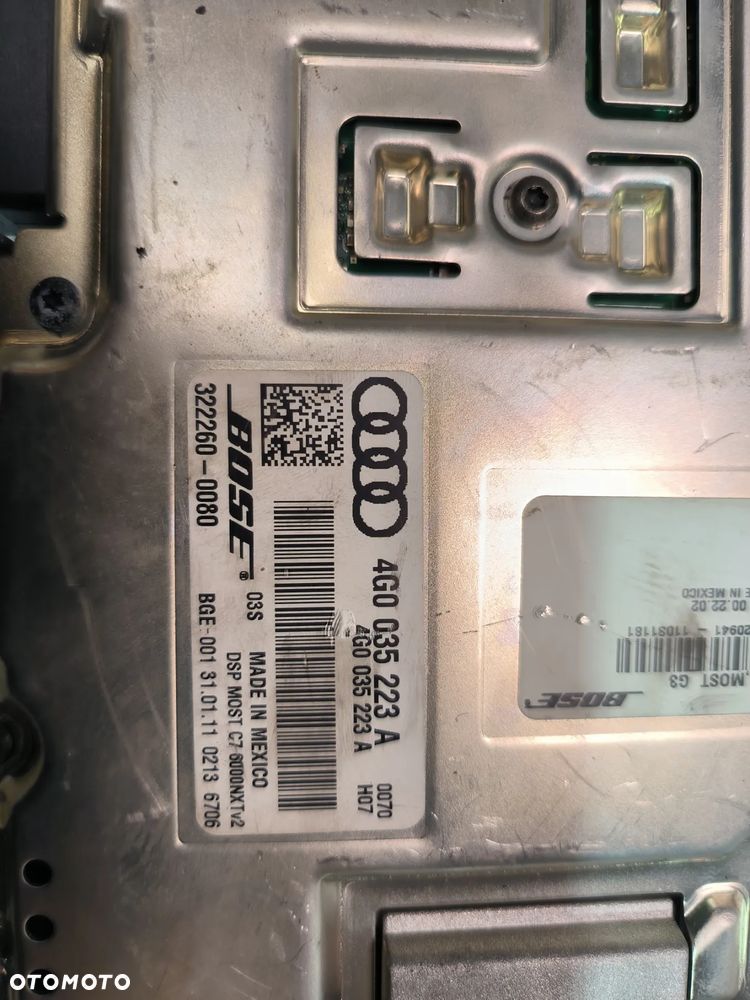 Wzmacniacz Audio 4G0035223A AUDI A8 D4 - 2
