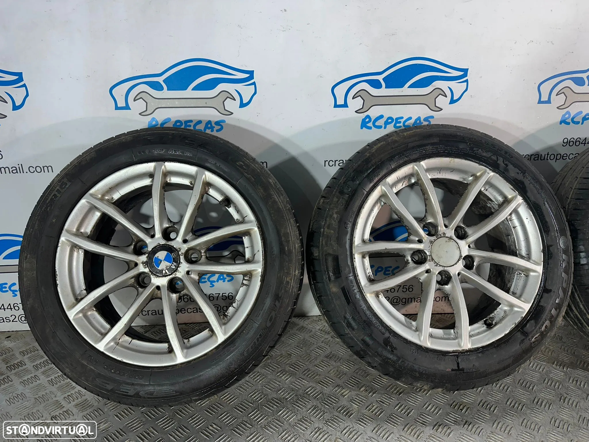.Conjunto Jantes 16 Originais BMW Style 378 5x120 ET40 7J 6796202 - 6