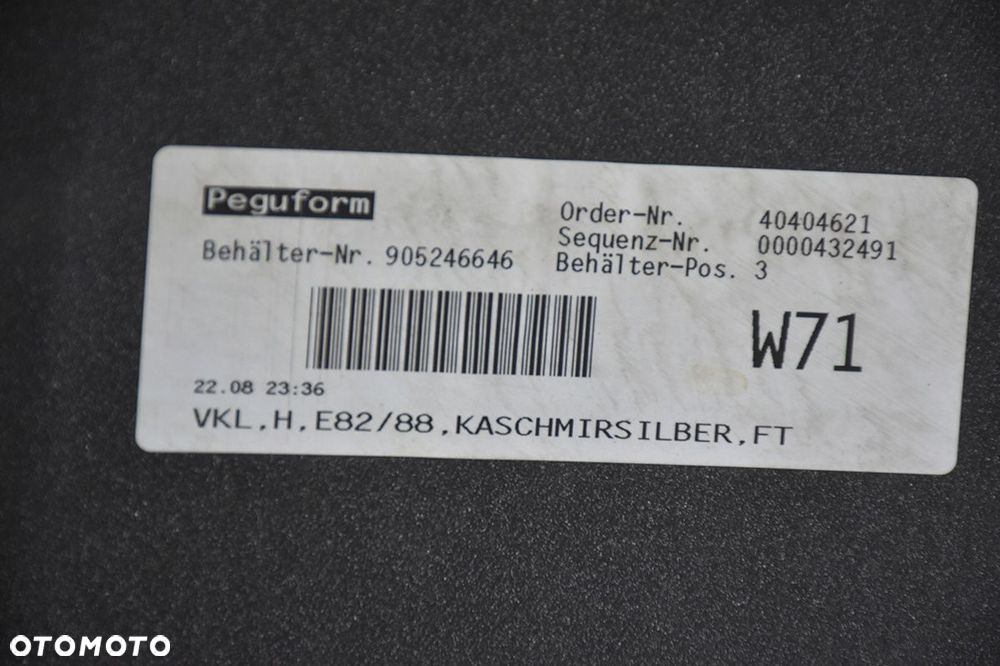 zderzak tylny tył bmw 1 e82 e88 pdc a72 coupe - 14