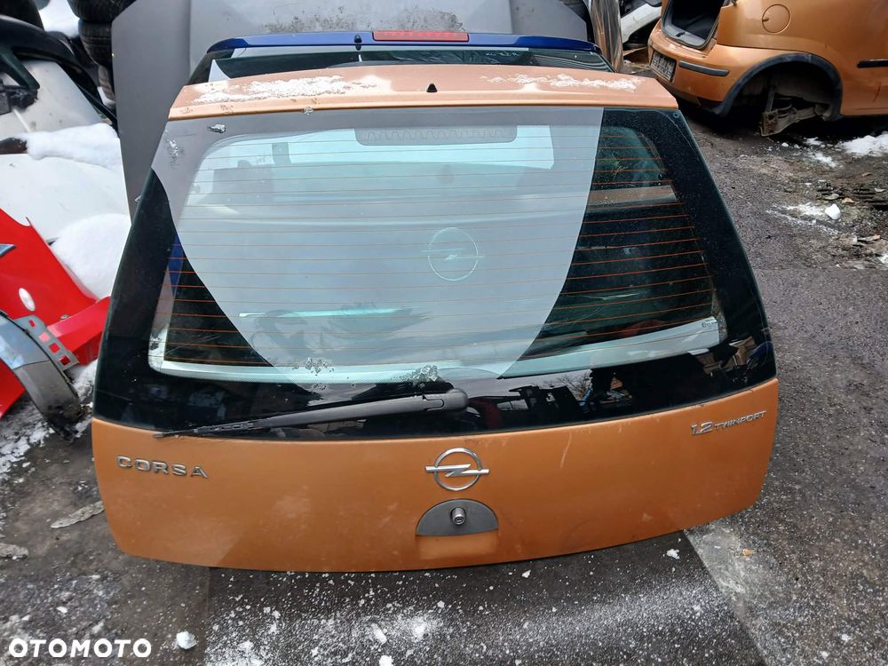 Opel Corsa C klapa bagażnika - 1