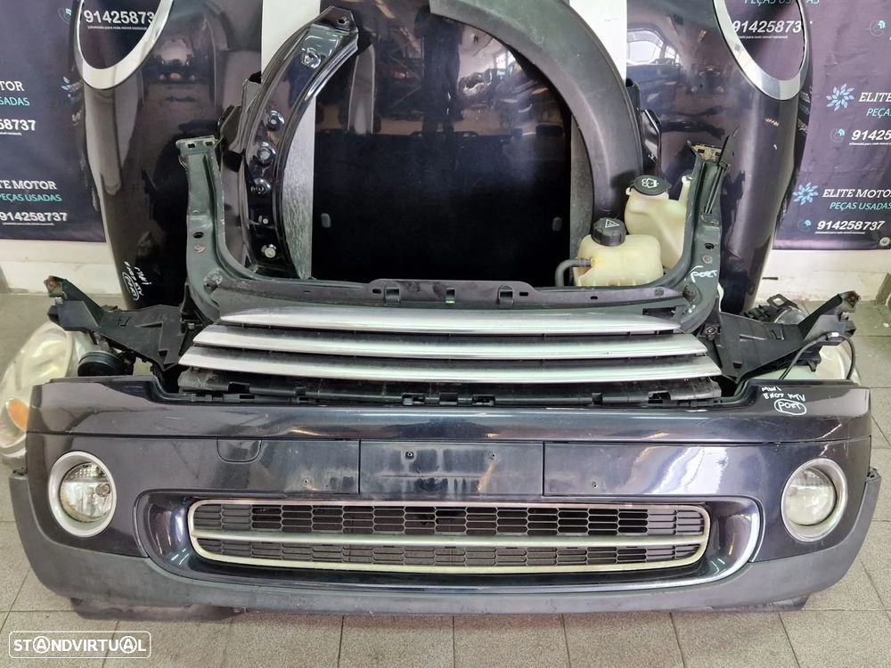 Frente completa usada MINI ONE R56 1.4i capot parachoques oticas radiador R55 R57 GASOLINA - 4