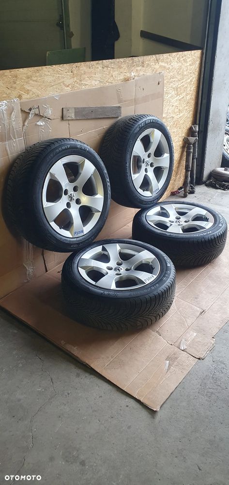 Alufelgi z oponami alusy felgi aluminiowe 4X108 R17 7.5J ET29 215/55 R17 Peugeot 3008 9684883880 - 7