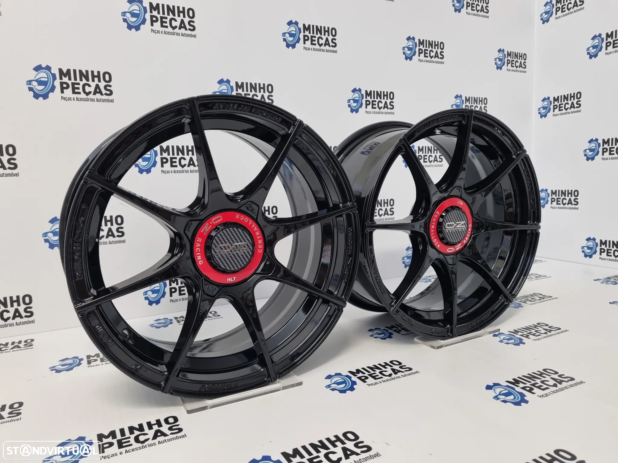 Jantes OZ Formula HLT em 15 (4x108) Preto Brilho - 3
