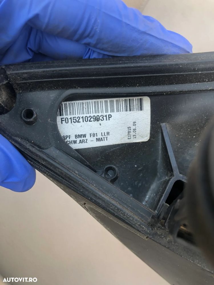 Oglinda dreapta Bmw Seria 7 F01 F02 Europa cu line assist - 5