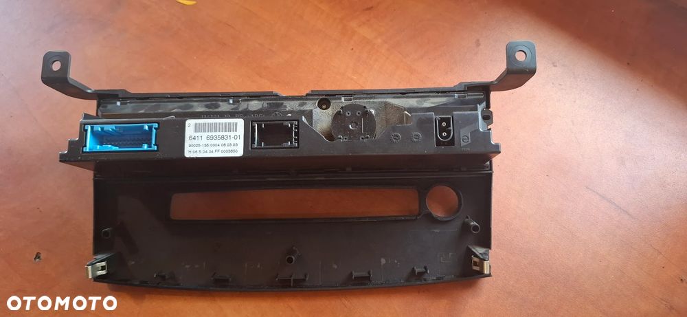 BMW E60 E61 LIFT PANEL NAWIEWU KLIMATYZACJI RAMKA PANELU KOMPLET - 4