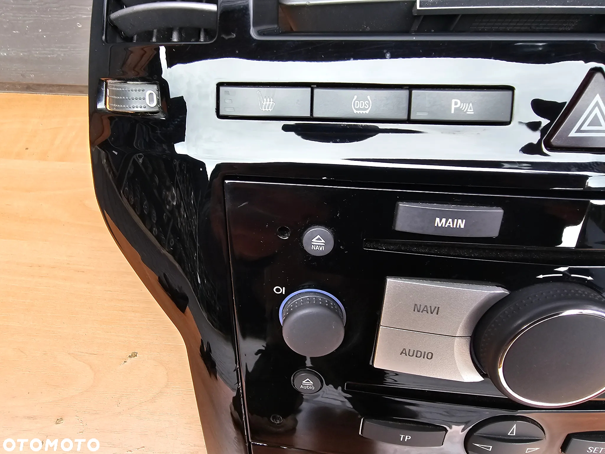 NAWIGACJA KOLOROWA RADIO PANEL MULTIFUNKCJA RAMKA OPEL ZAFIRA B DVD 90 NAVI PIANO BLACK CZARNE - 11