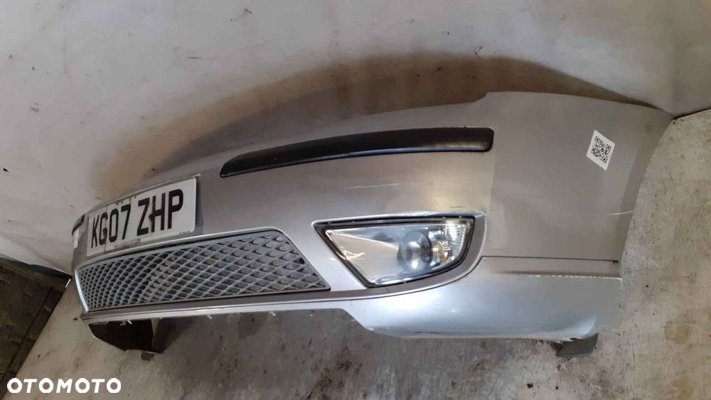 $ ZDERZAK PRZÓD PRZEDNI DO FORD MONDEO MK3 III LIFT FL HALOGENY 72 SREBRNY - 3