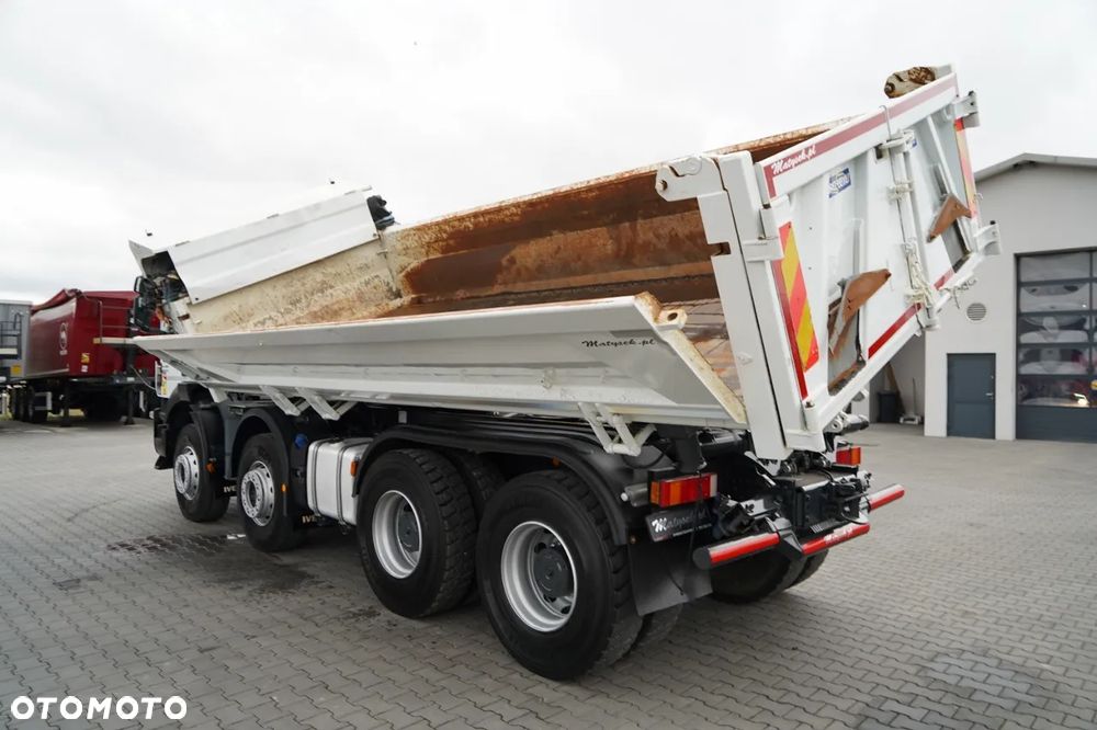 Iveco TRAKKER 450 / 8x4 / WYWROTKA / HYDROBURTA / BORDMATIC / EURO 6 / - 8