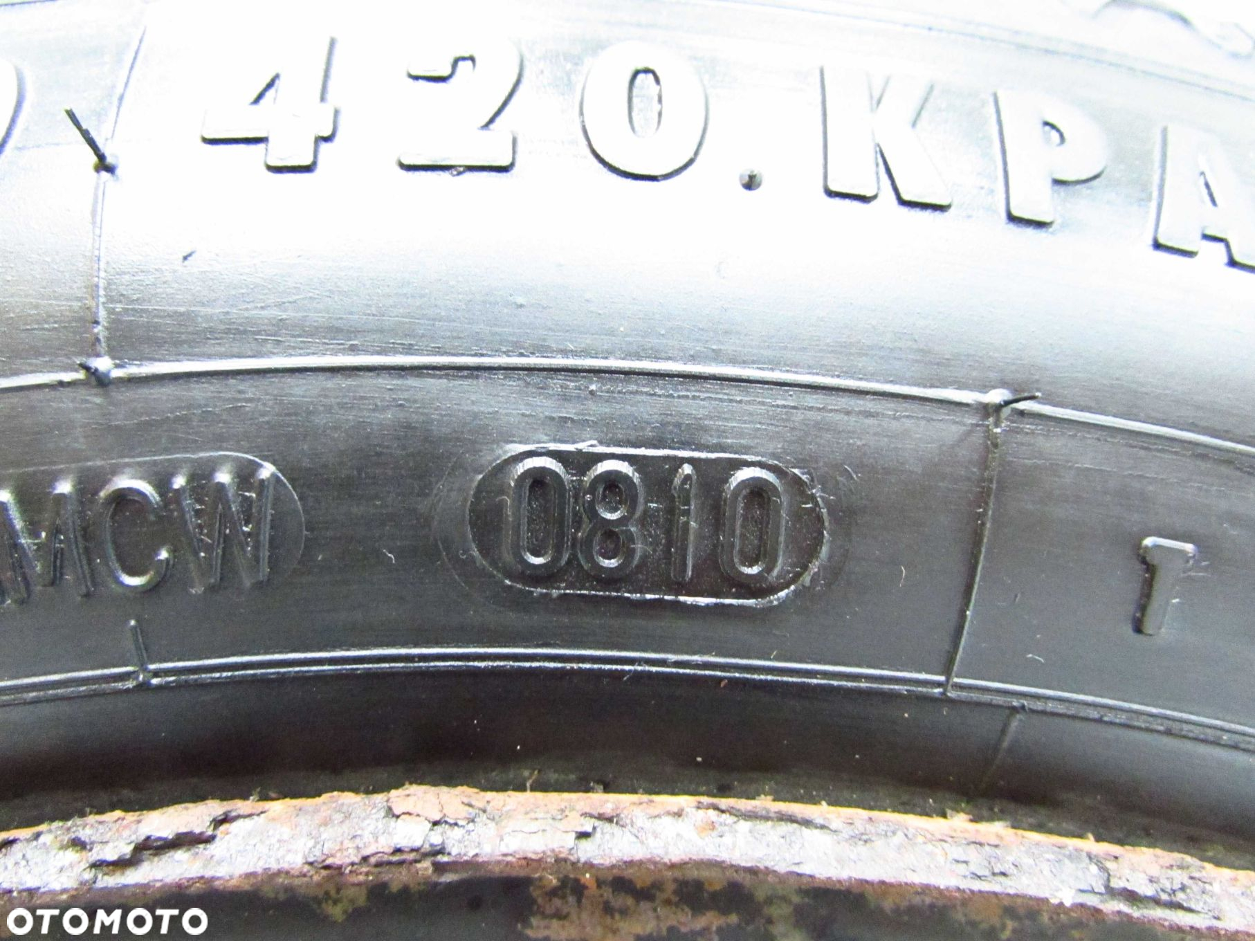 VOLVO S80 II V70  XC70 XC60 XC90 5X108 17' KOLO ZAPASOWE DOJAZDOWKA 31302384 CONTINENTAL 125/80R17 - 9