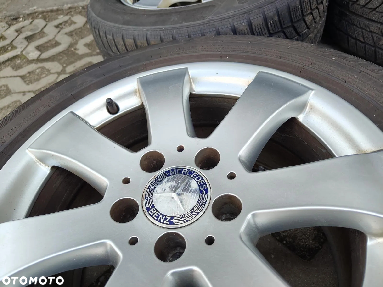 MERCEDES W211 VITO FELGI Aluminiowe Koła 16 5X112 2114013402 Opony Zima - 4
